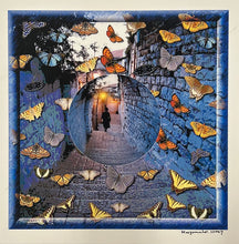 Load image into Gallery viewer, Bubbles &amp; Butterflies-Navy Blue
